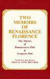 Brucker, Two Memoirs of Renaissance Florence